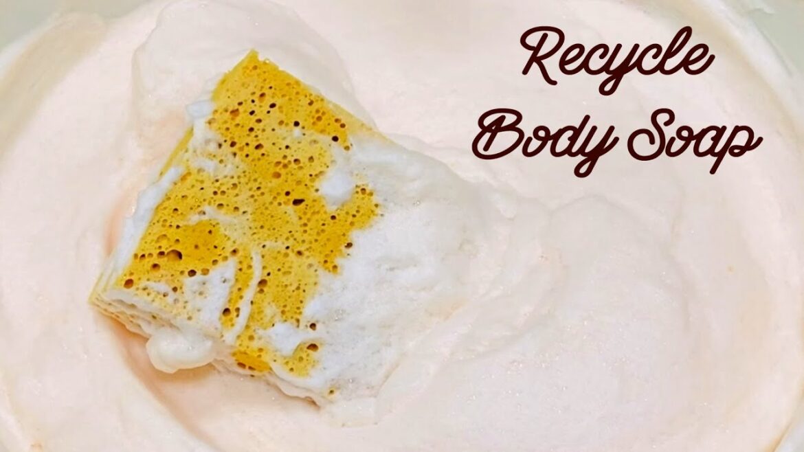 ASMR Sponge Squeeze 152.Recycle Body Soap