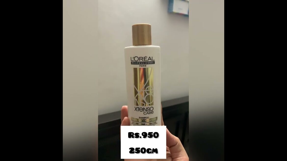 Honest review of loreal xtenso care, keratin mask and shampoo.. 👍🏻