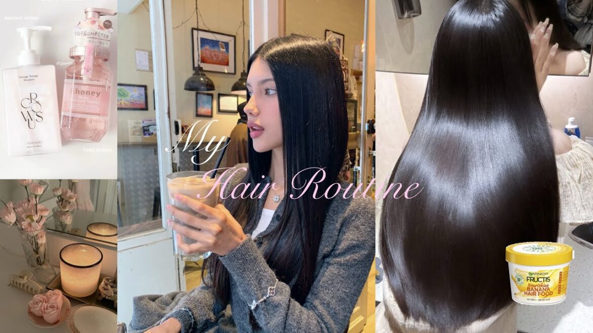 Mi Rutina de Cabello: quita frizz del cabello, productos baratos, como lo peino + Tips ft Yesstyle🧴🫧