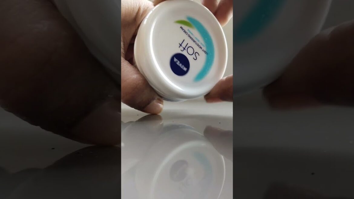Nivea light moisturising cream #skincare #skincareroutine