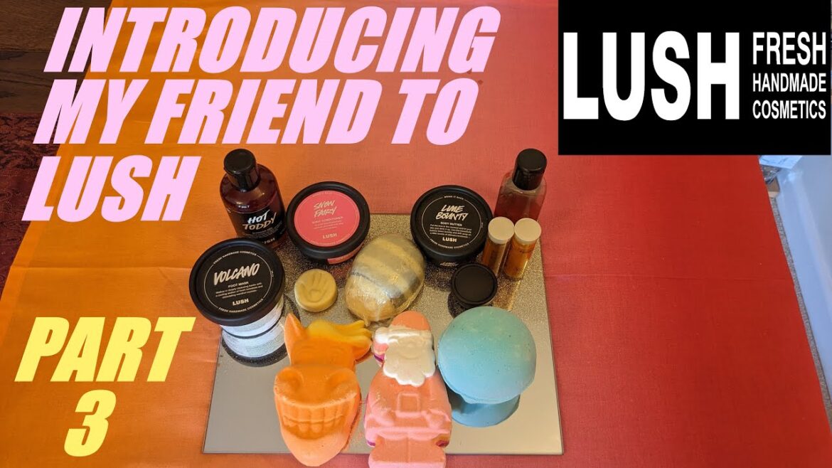 INTRODUCING MY FRIEND TO LUSH PRODUCTS BOX 3/LUSH HAUL