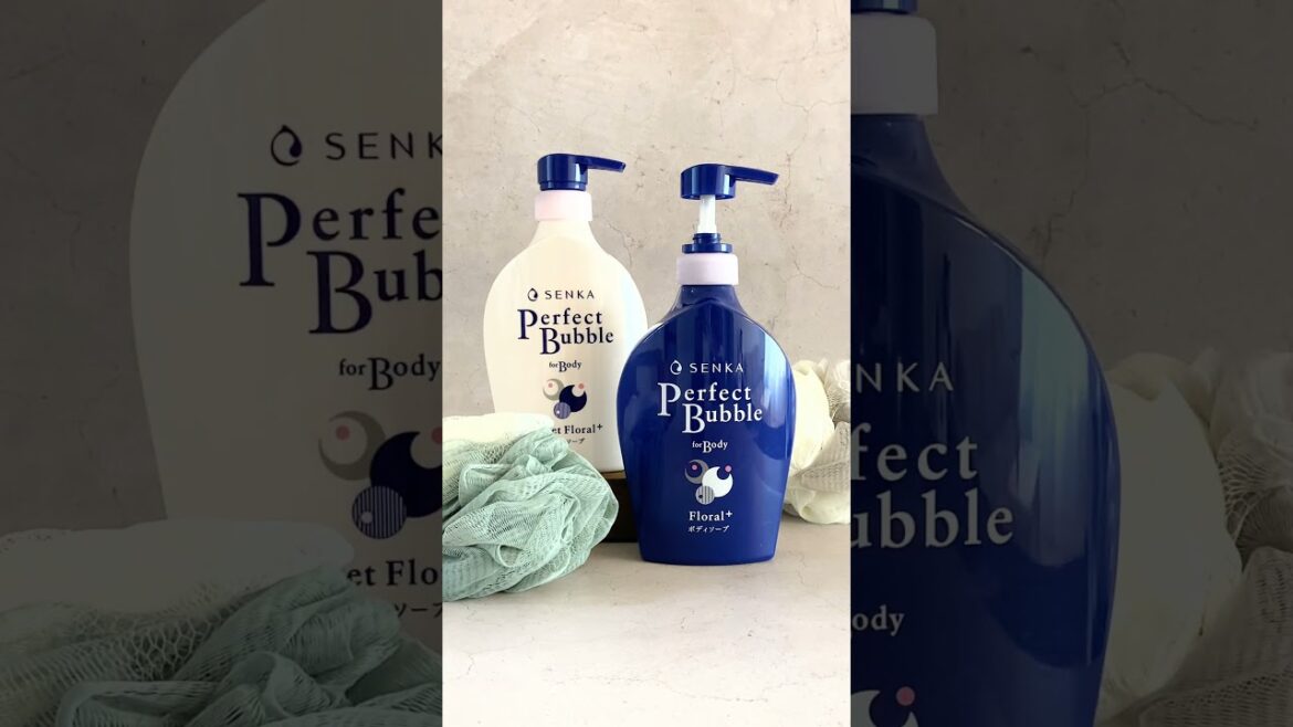 Fine Today Senka Perfect Bubble for Body Floral Plus N | 500ml Body Soap