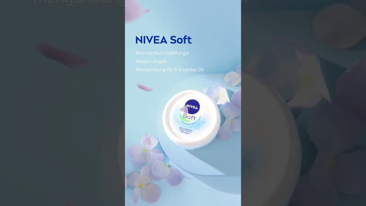 NIVEA Soft krim lembut multifungsi untuk kulit kamu 🥰.