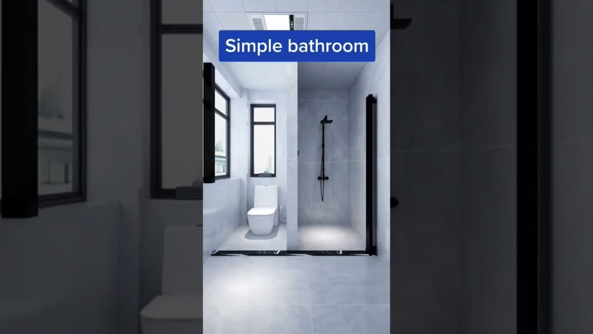Simple Bathroom Design ๐ฅฐ๐๐ Simple Bathroom Design ๐ฅฐ๐๐