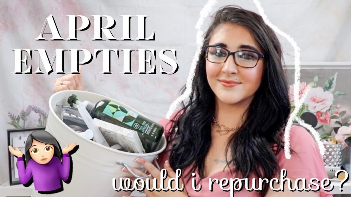 WOULD I REPURCHASE? WHAT'S WORTH IT? // April 2021 Makeup & Beauty Empties-Skincare, Haircare & more