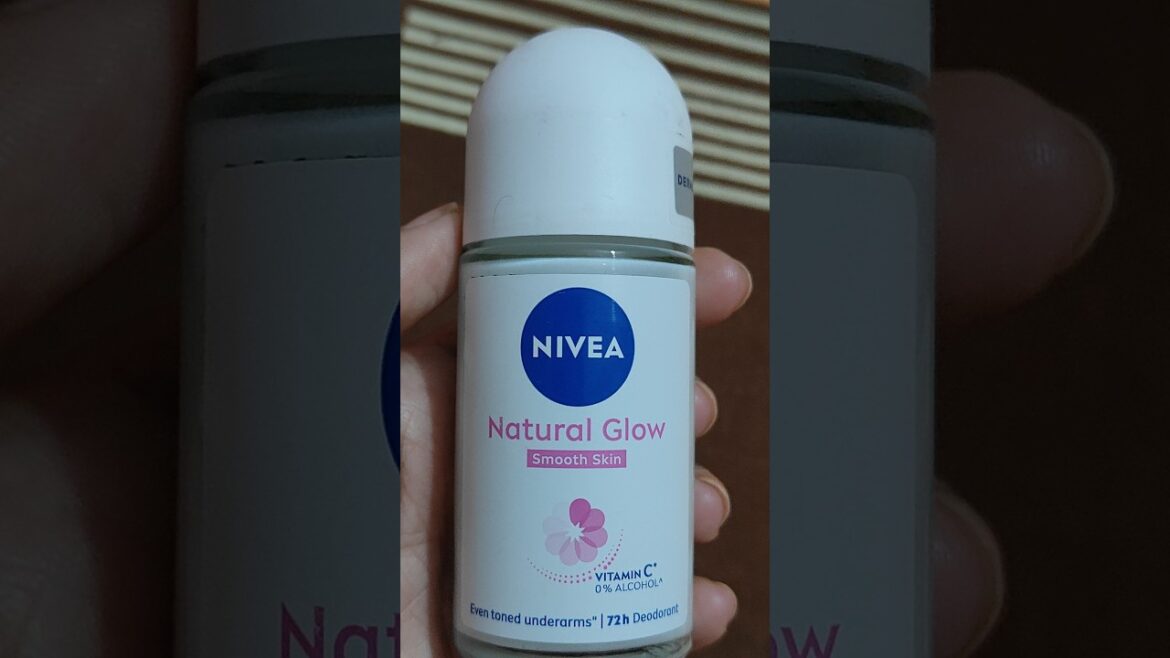 😘Nivea natural glow roll on#youtubeshorts #shorts #nivea #beautytips #beauty #viralshorts #ytshorts