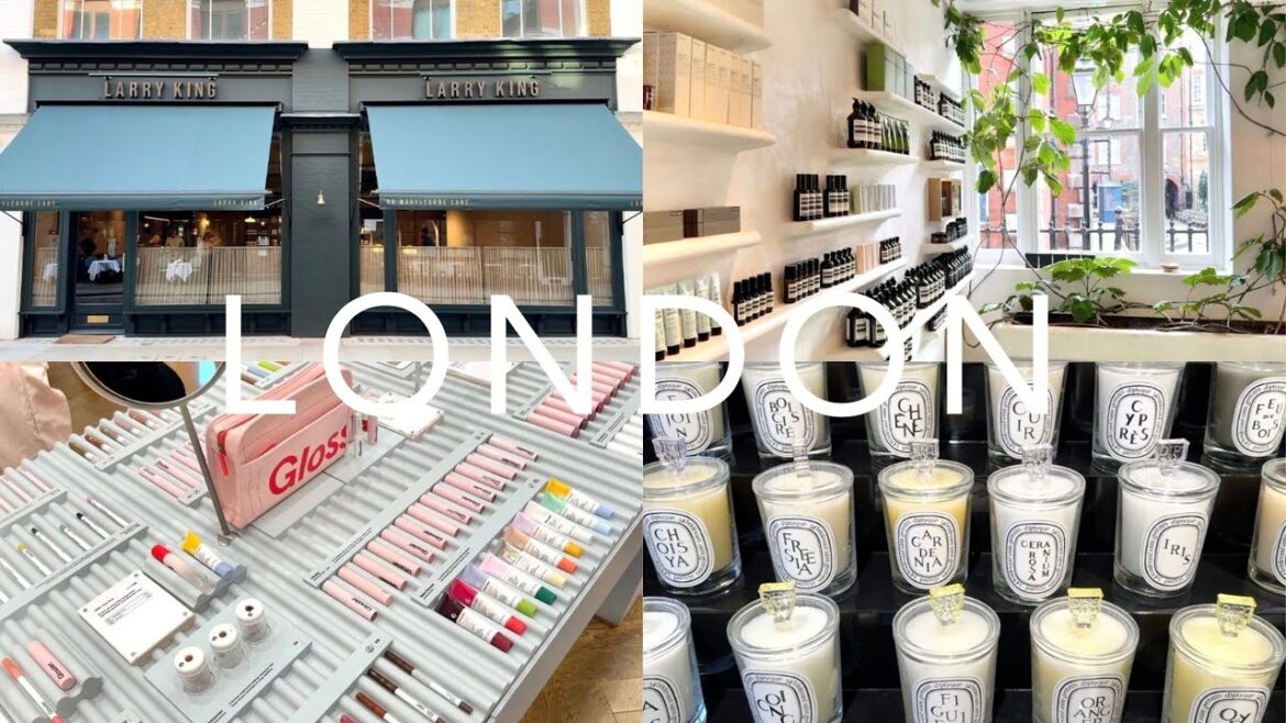 Matilda on Tour: Charlotte Tilbury and Glossier London, New Scents and British Brands | Travel Vlog