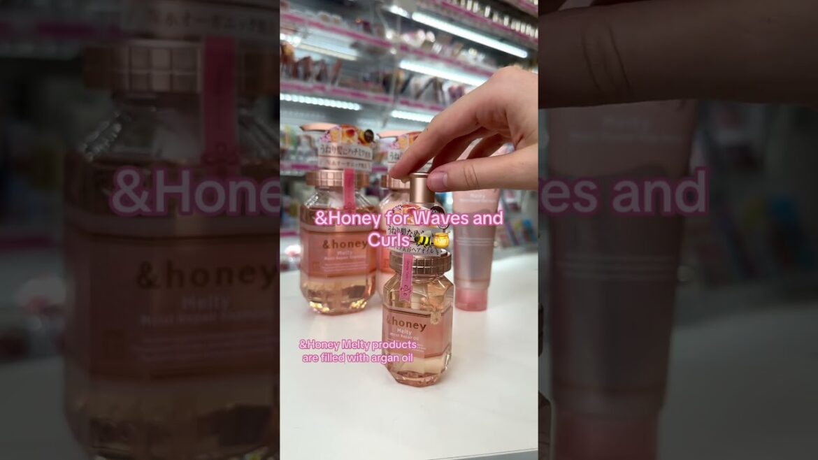 Melty honey for wavy & curly hair #andhoney #curlyhairroutine #wavyhair