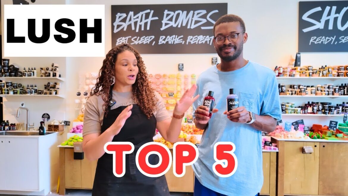 Top 5 Bestsellers in Shower at Lush - Spring 2025