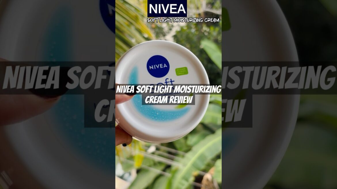Get dewy skin for Less:Nivea Soft Cream Review💧 #song  #skincare#shorts#shortsfeed#skincareroutine