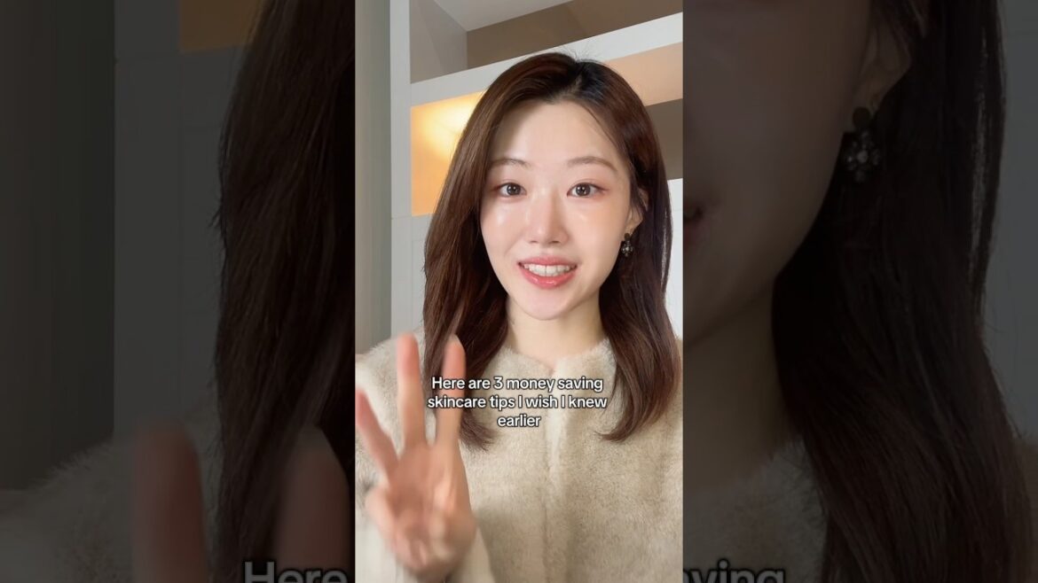 3 Money saving skincare tips I wish I knew earlier🤓✨#shorts