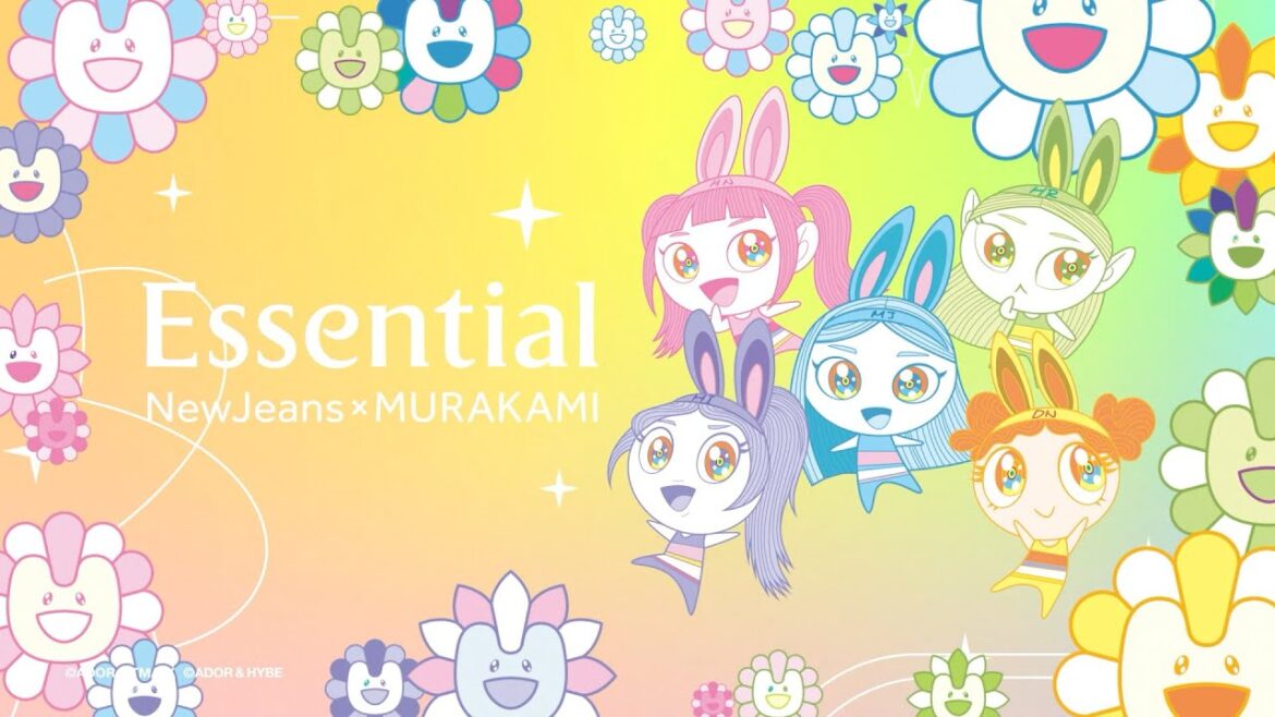 花王 エッセンシャル NewJeans×MURAKAMI ボトル変身 篇 15秒 横型 動画広告