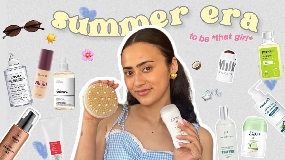 私の*IT GIRL*の夏の必需品🥥ボディケア、スキンケア、お気に入りの香水とジュエリーなど🌸☀️