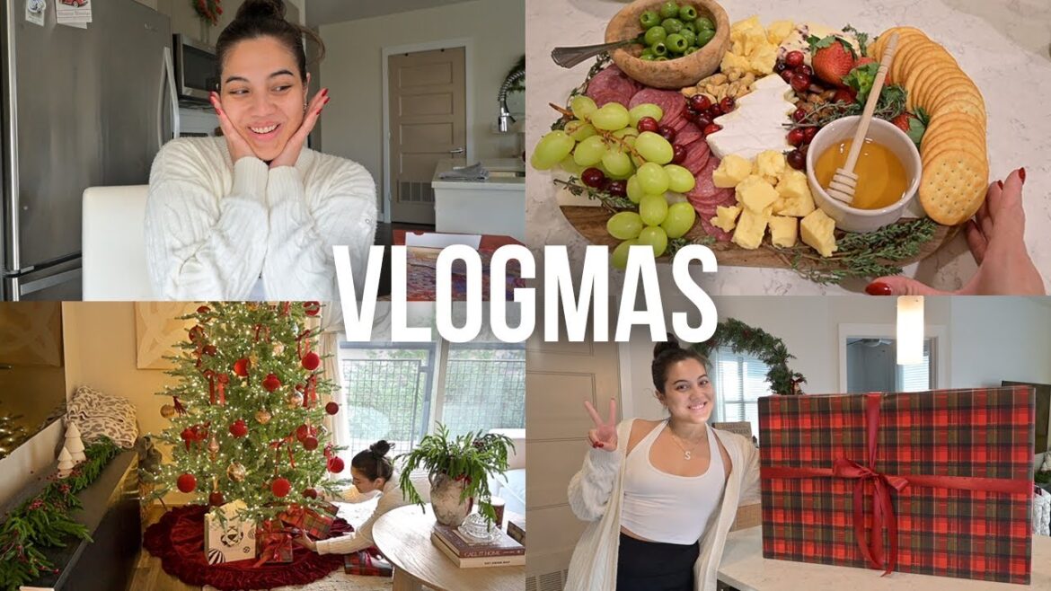 resetting before the holidays, gift wrapping, christmas charcuterie board, small business haul resetting before the holidays, gift wrapping, christmas charcuterie board, small business haul