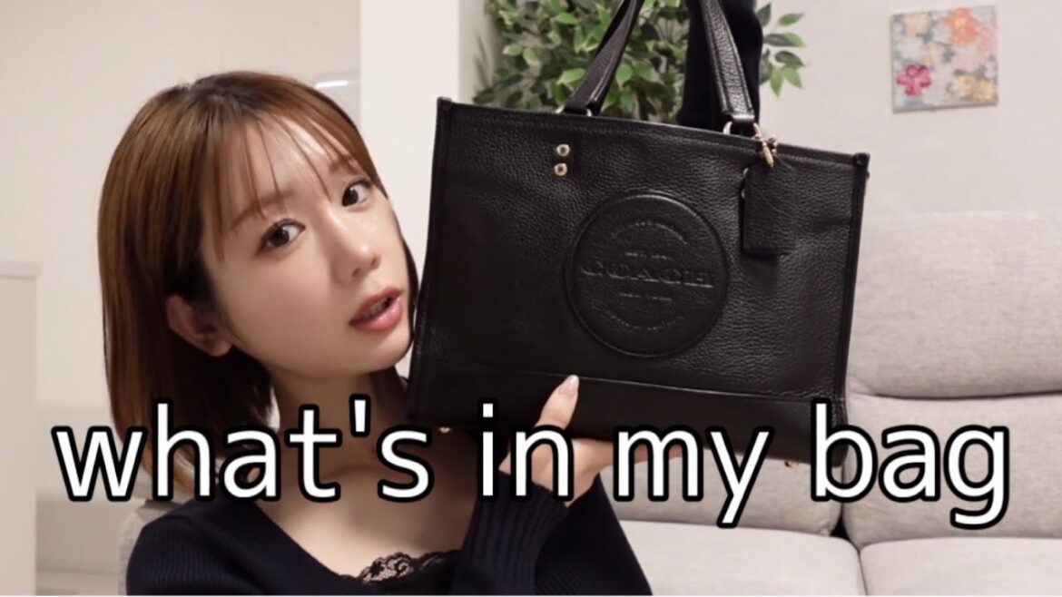what's in my bag 普段の仕事バッグの中身紹介