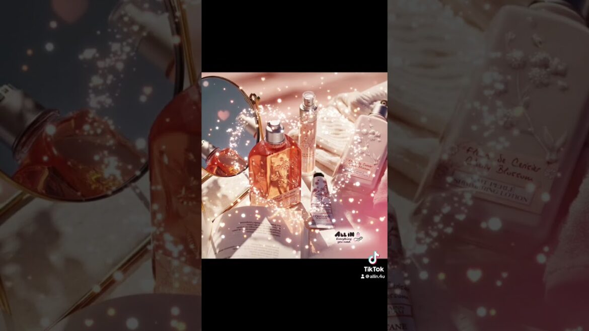 L’occitane Cherry Blossom Bath & Gel  ** L’occitane Cherry Blossom Bath & Gel **