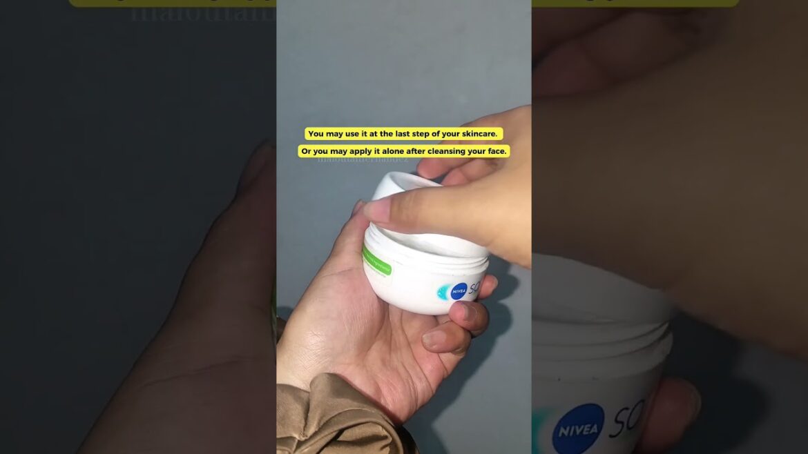 Moisturizer for face, body and hands.#nivea #niveacreme #dryskin #dryskinmoisturizer #safeskincare