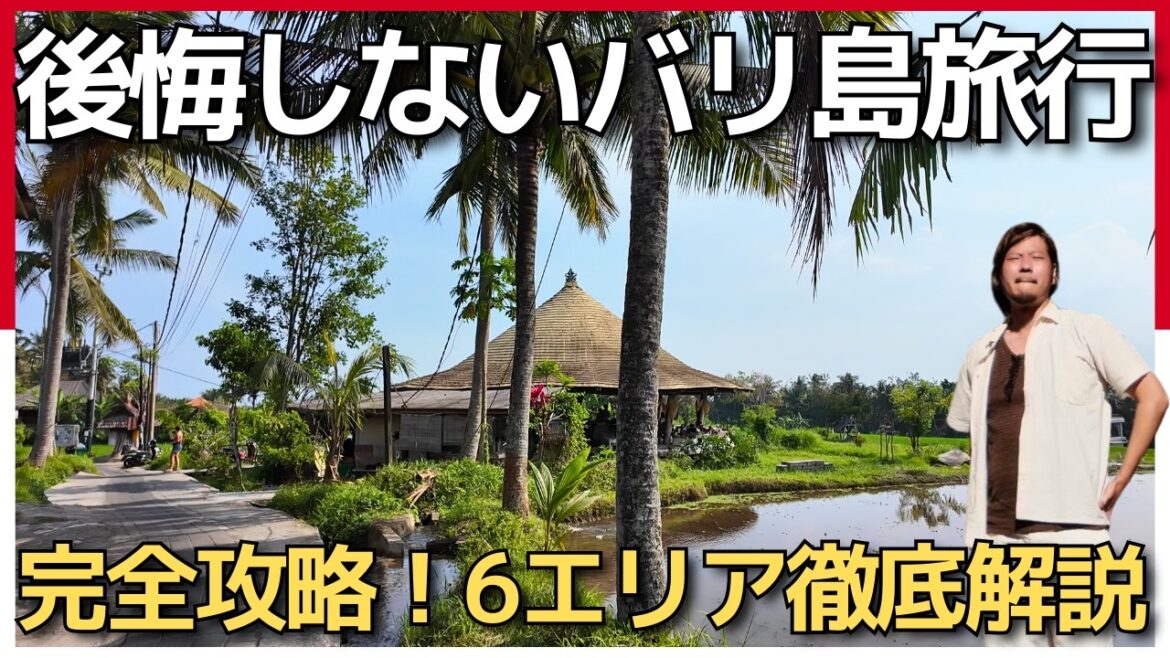 【バリ島旅行はこれ1本！】5時間究極ガイド🇮🇩12泊13日人気6エリア網羅！観光・グルメ・ホテル・交通手段・注意点