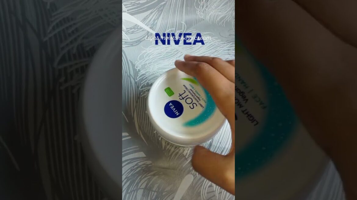 Nivea Soft Light Moisturizing Cream Review .#review  #viralvideo