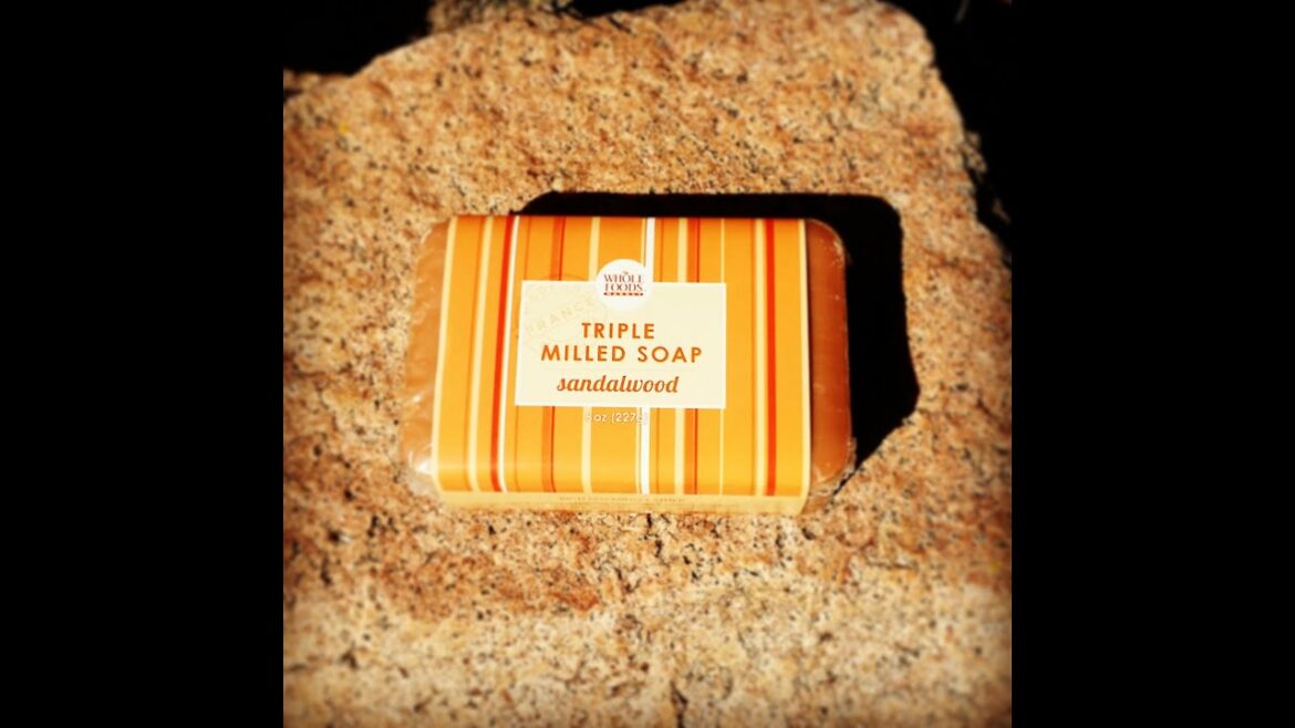 Whole foods Sandalwood triple milled soap Review