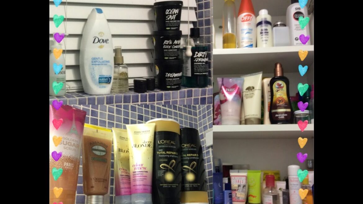 Bathroom Tour / Organization (Part 2): What's In My Shower / Bathroom