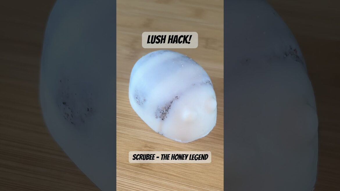 LUSH HACK: Scrubee Body Butter 🐝🍯