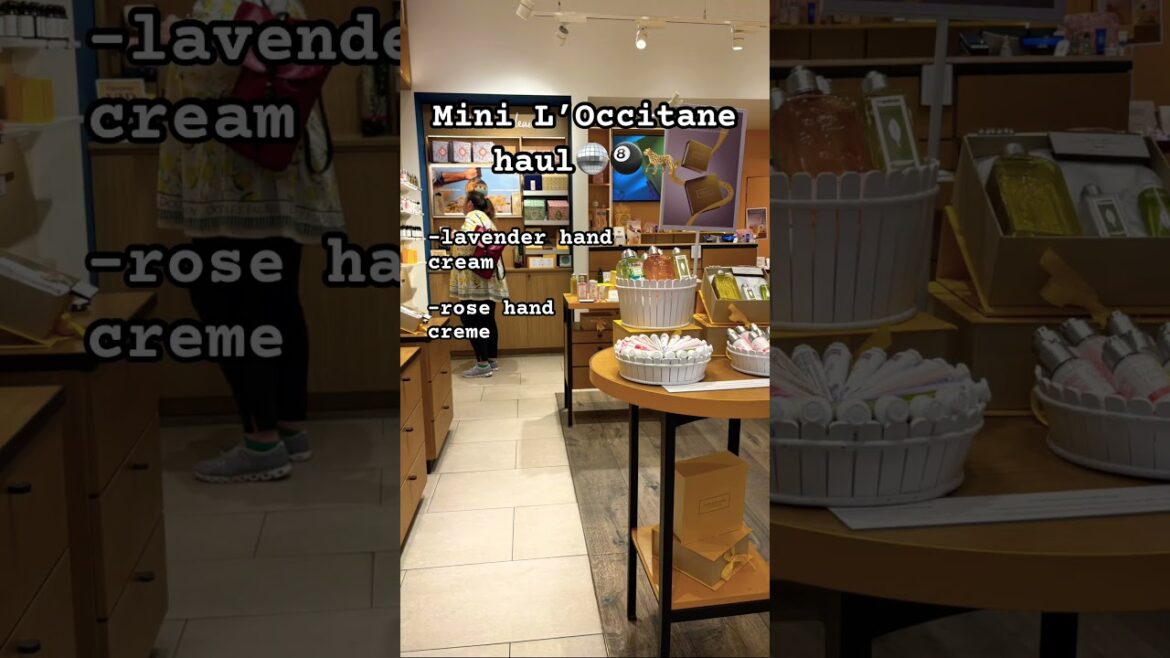 What’s your fav handcreme? #L’occitane#handcreme#haul#short#video#handcare#Belgium