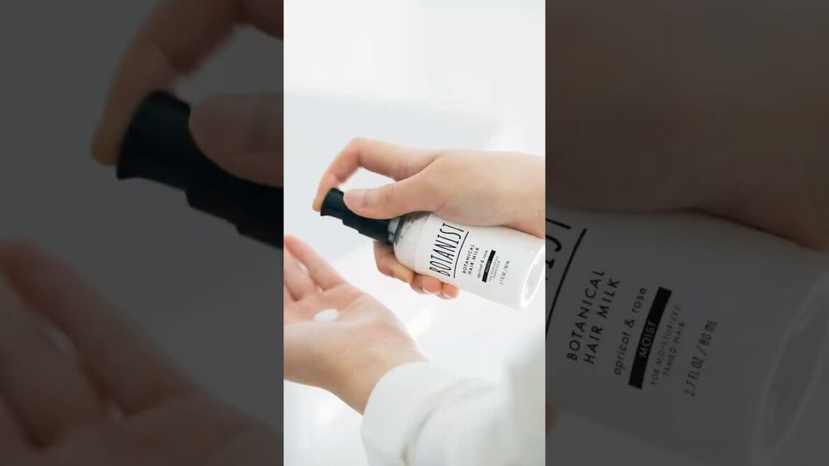 W使いで髪の芯まで集中ケア🌱BOTANIST ヘアミルク×ヘアオイルはセットで使用していただく事で、より効果的なヘアケアが可能に🌿#BOTANIST #ボタニスト #ヘアミルク #ヘアオイル