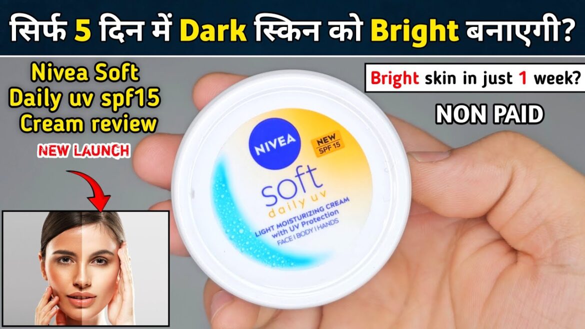 Nivea Soft Daily UV Light Moisturizing Cream | nivea soft daily uv cream | nivea soft cream