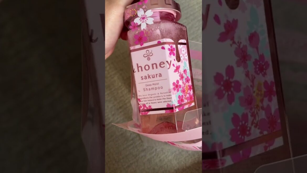 & honey Sakura Shampoo Set 💓🌸