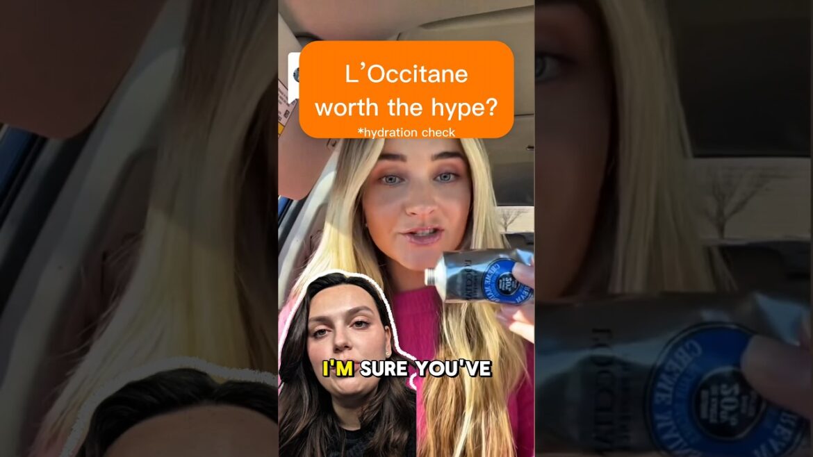 L’Occitane handcream hydration check #beauty #handcream