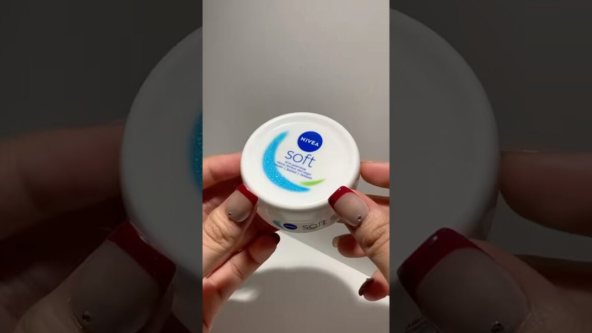 Nivea Soft 3 in 1 Cream 💙 #moisturizer #bodycare #skincare #skincare  #bodylotion #shorts