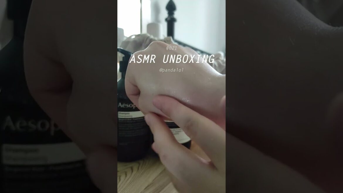 ASMR UNBOXING #021 Aesop 伊索 #Shorts ASMR UNBOXING #021 Aesop 伊索 #Shorts