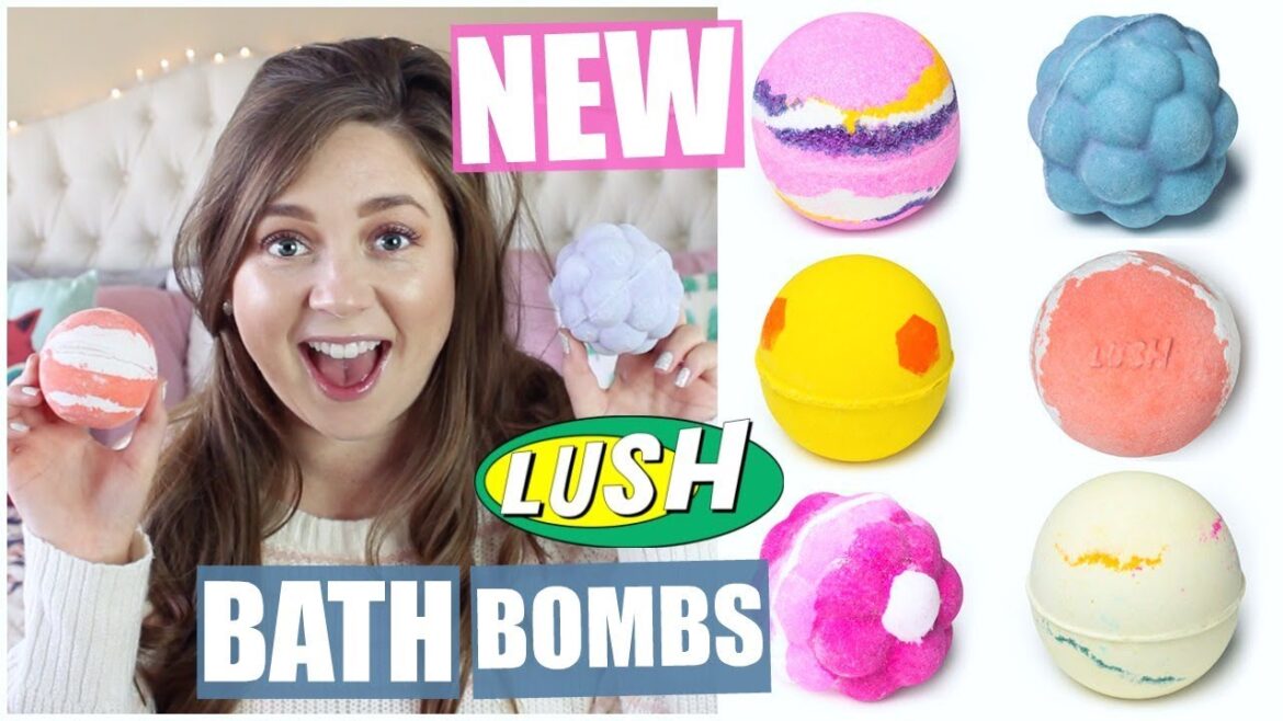 12 NEW LUSH BATH BOMBS!