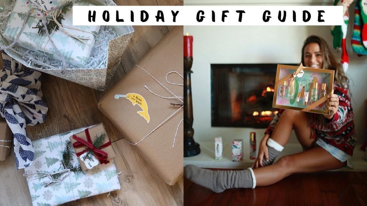 HOLIDAY GIFT GUIDE FOR EVERY BUDGET 🎁 (w/sustainable options)