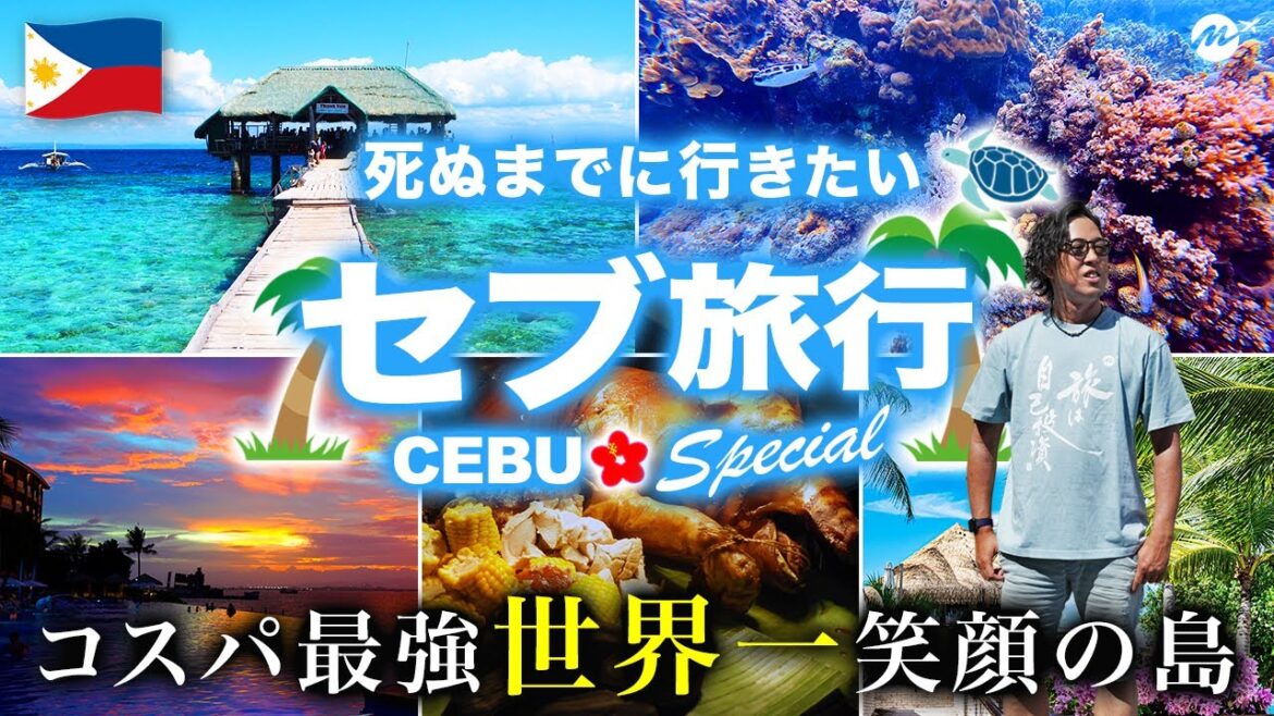 【保存版】コスパ最強の裏技！セブ島のローカル観光地やおすすめ人気グルメが人生最高すぎた！【マクタン島・ビーチリゾート・vlog・基本情報・ホテル・セブシティ・フィリピン旅行】Cebu island