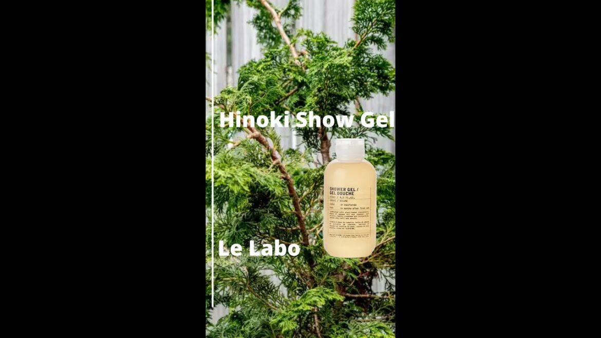 What does Hinoki shower gel from Le Labo smell like? #shorts