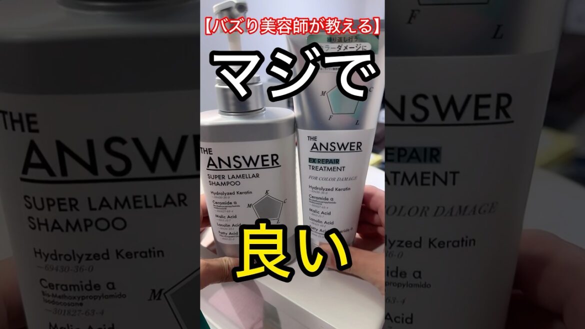 美容師が教えるドラッグストアで買える本気度が高い業界初のシャンプー出たんだけど、、