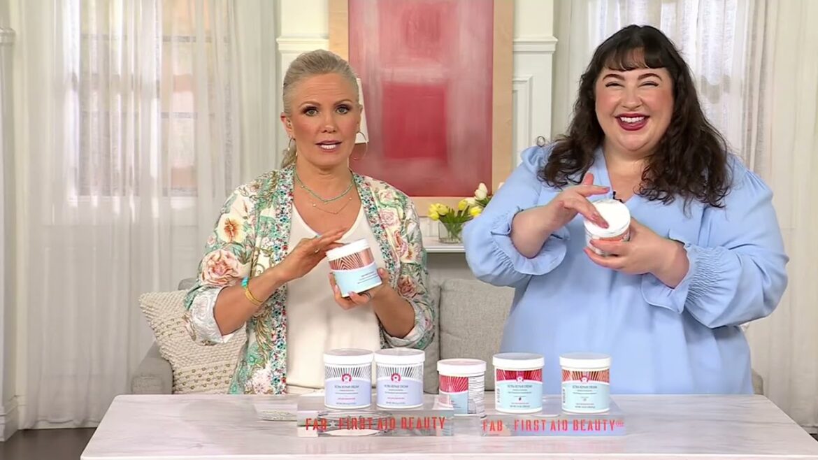 First Aid Beauty 14oz Ultra Repair Cream Duo on QVC First Aid Beauty 14oz Ultra Repair Cream Duo on QVC
