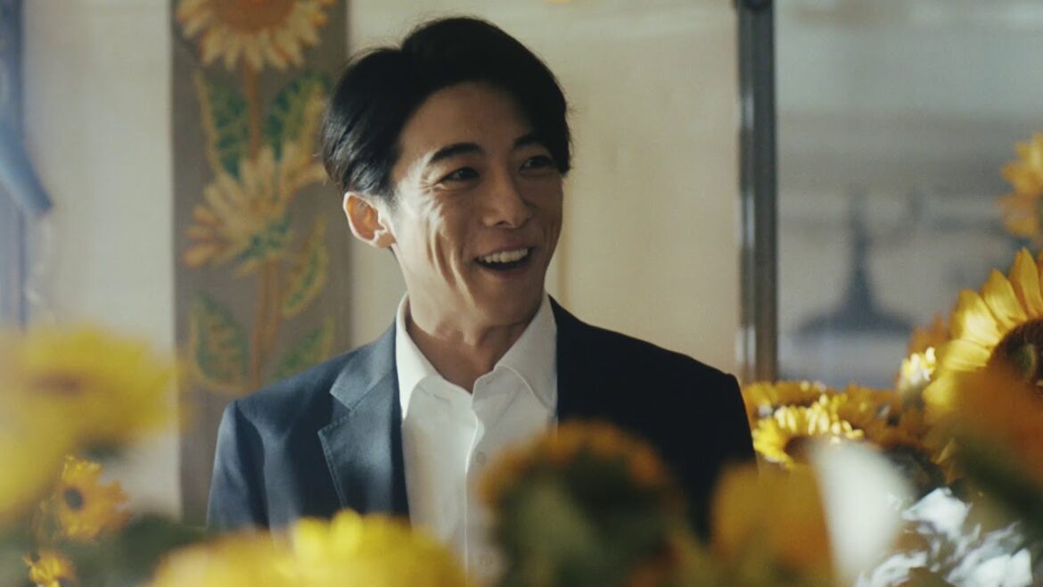 高橋一生がまっすぐな花屋の店員に／「ディアボーテHIMAWARI」TVCM「出会い編（15秒）