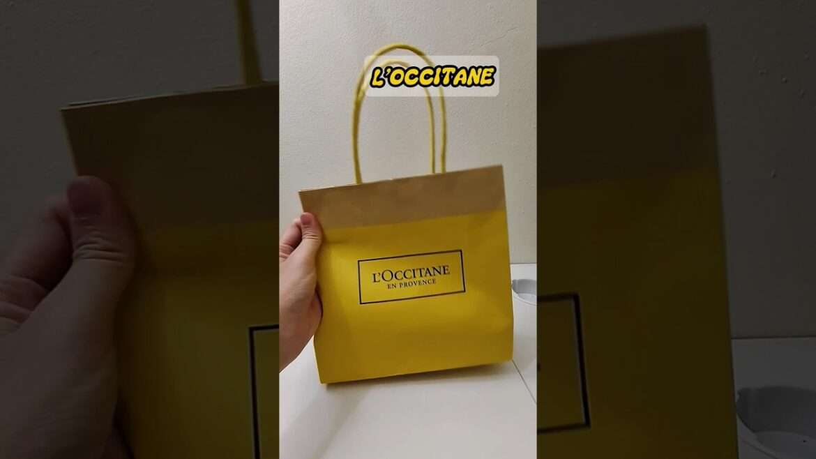 Unbox L'OCCITANE Hand cream