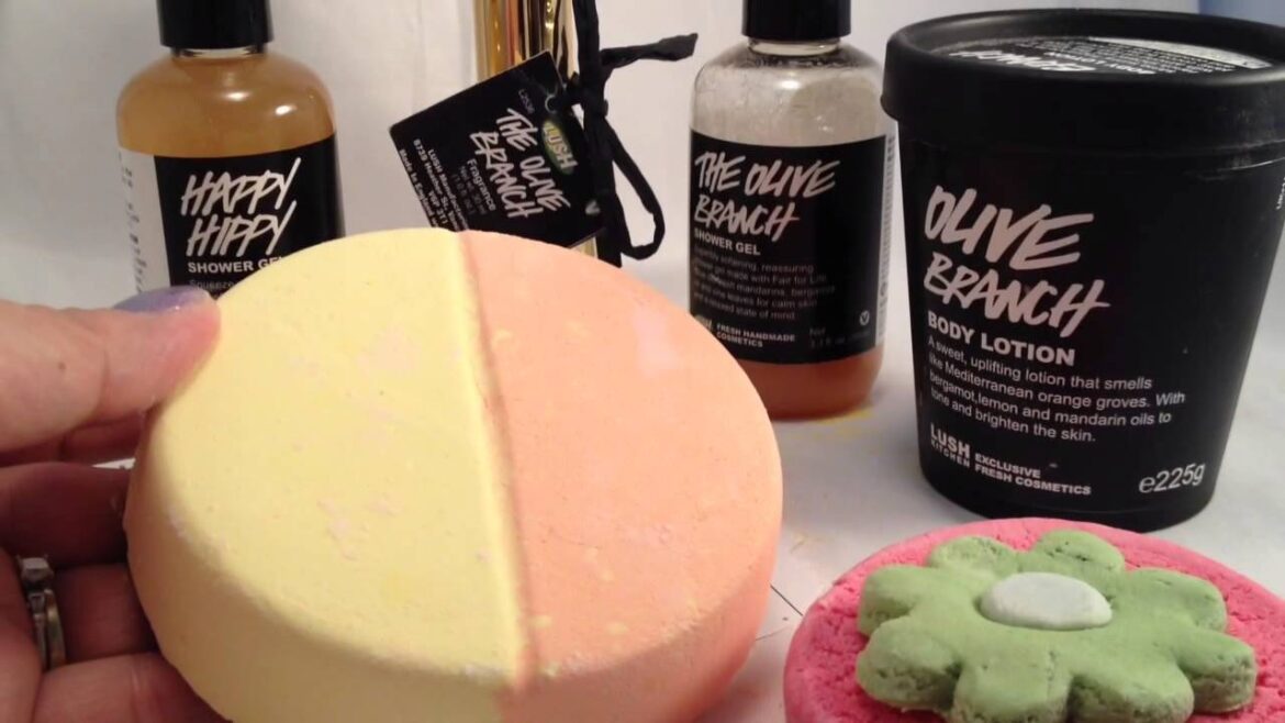 Lush Cosmetics 'Happy Pill' bath bomb from Lush Kitchen