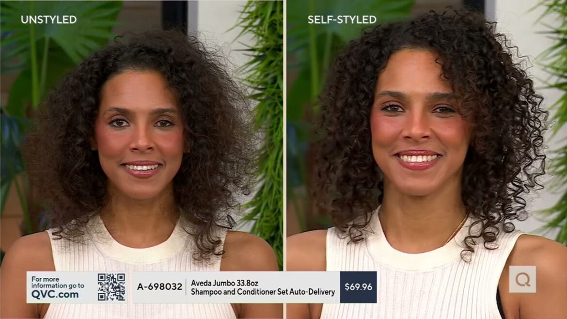 Aveda Jumbo 33.8oz Shampoo and Conditioner Set Auto-Delivery on QVC