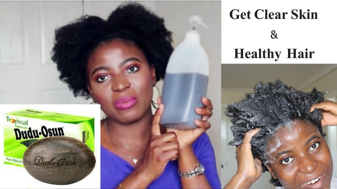 DIY African Black Soap Shampoo & Face Wash | Kenny Olapade