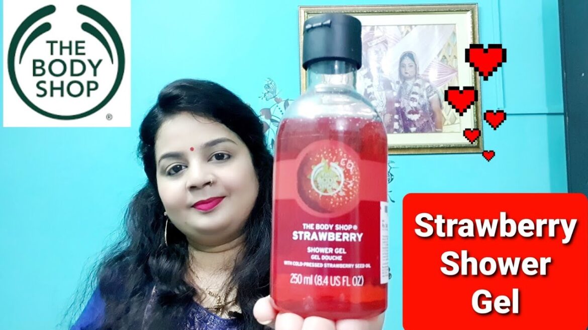 The Body Shop Strawberry Shower Gel Review || Best for all skin type👌👌