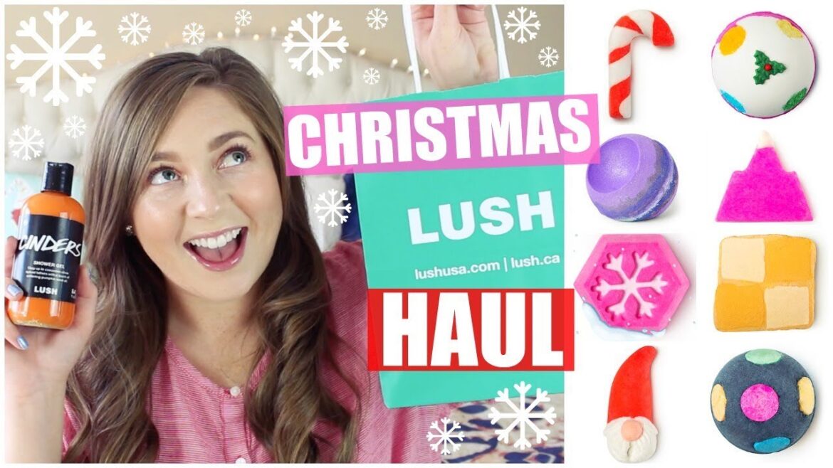 ❄️Christmas LUSH Haul! HolidAMY Day 2 ❄️
