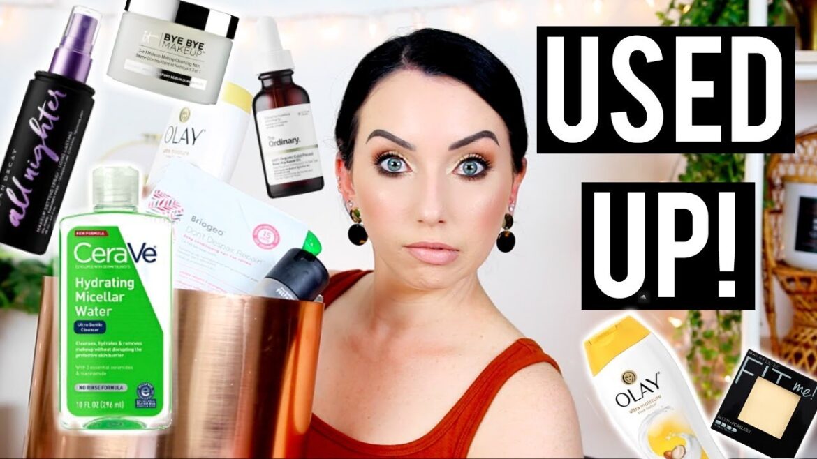 GONERS! Products I've USED UP...Empties