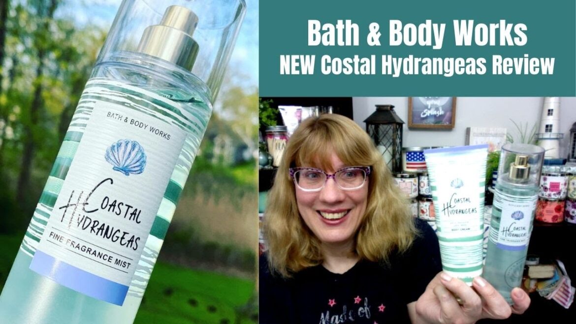 Bath & Body Works NEW Costal Hydrangeas Review