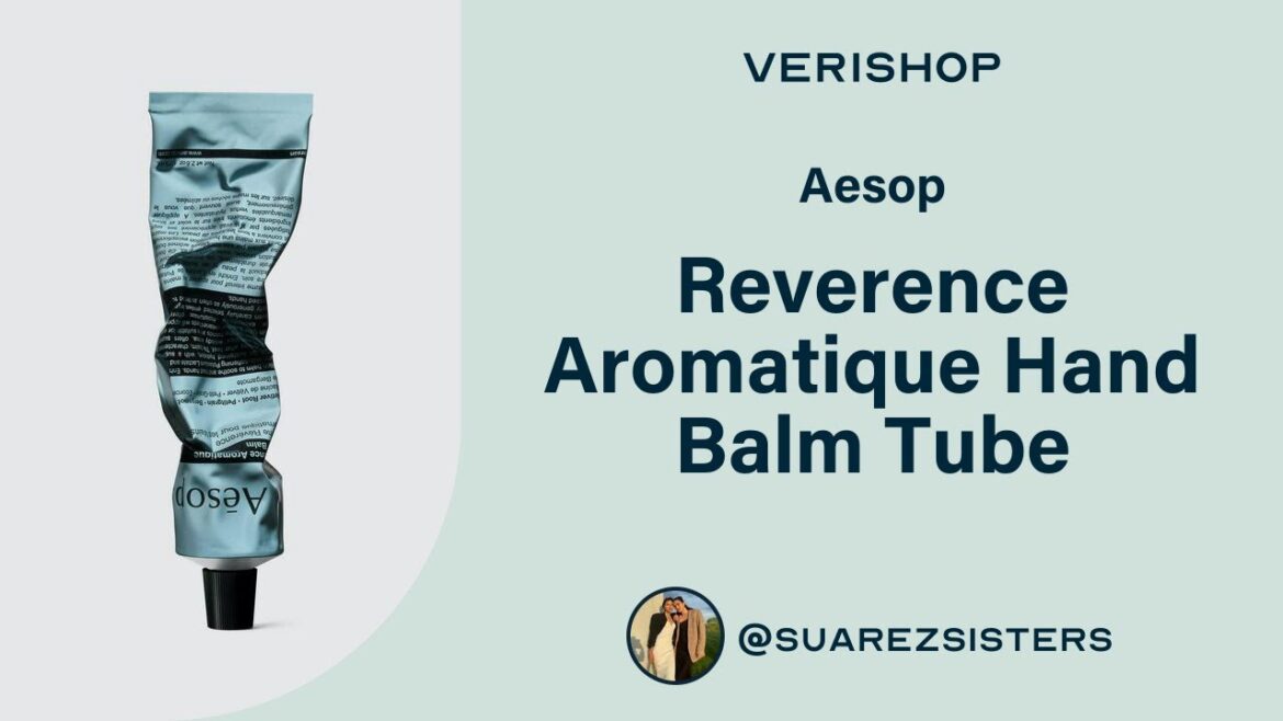 Aesop Reverence Aromatique Hand Balm Tube Review