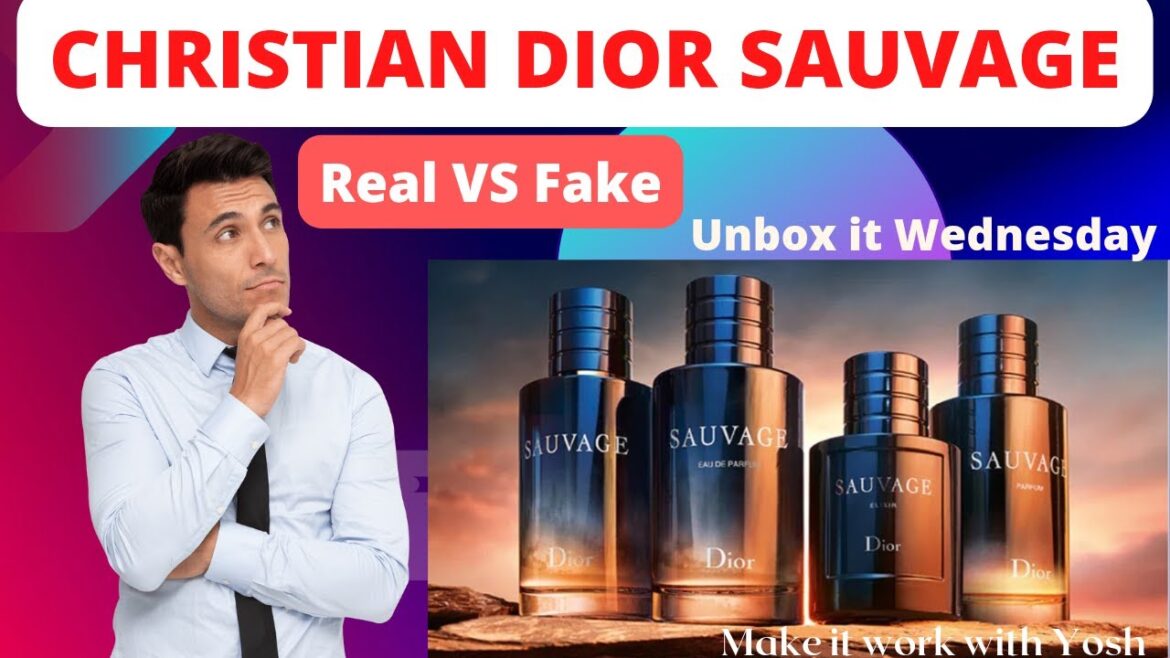 Dior Sauvage By Christian Dior. Fake VS Real (Unbox it Wednesday)